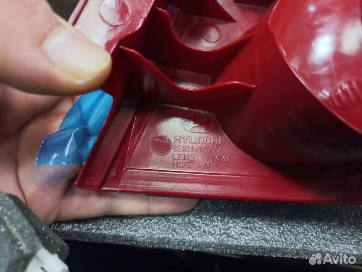 Фонарь задний левый Getz