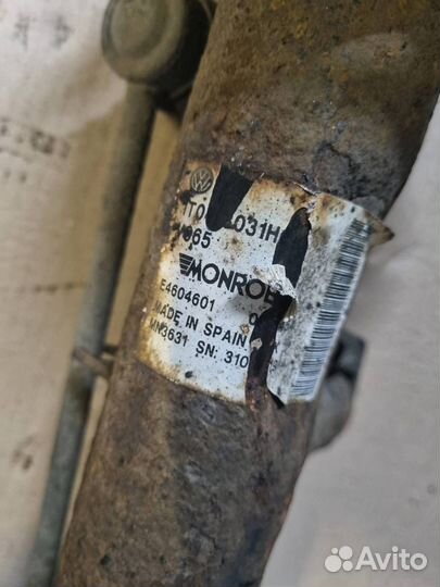 Амортизатор передний регулируемый Volkswagen Scir