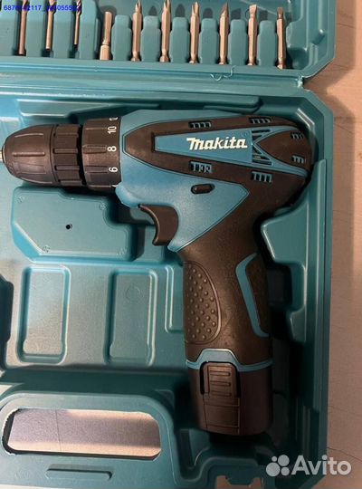 Шуруповерт makita 18v с набором
