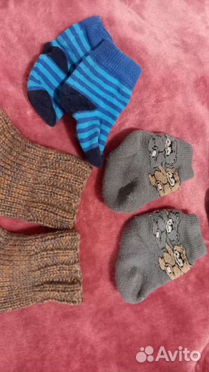 Носочки для новорожденного