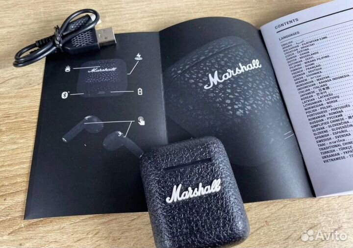 Беспроводные наушники marshall minor 3