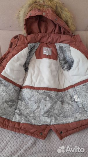 Куртка зимняя для девочки 128