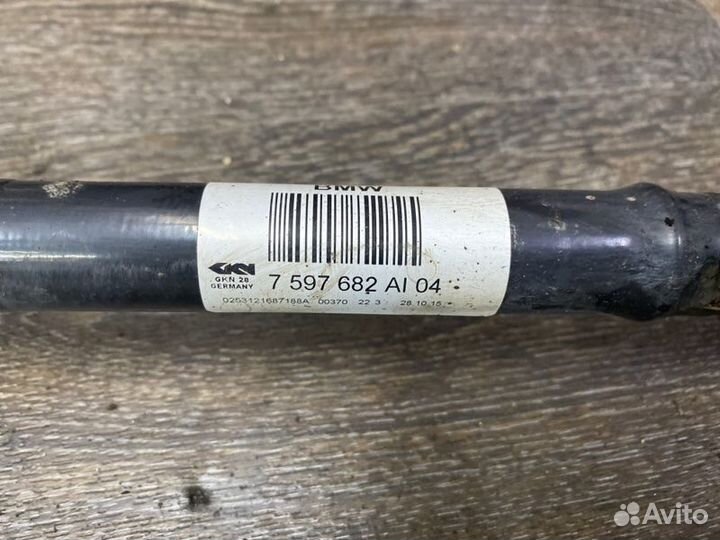 Привод задний правый Bmw F30 седан B47D20A 11.2015