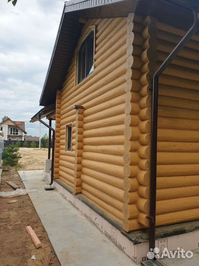 Покраска деревянных домов и фасадов