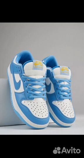 Кроссовки новые Nike Dunk Sb Low White Blue