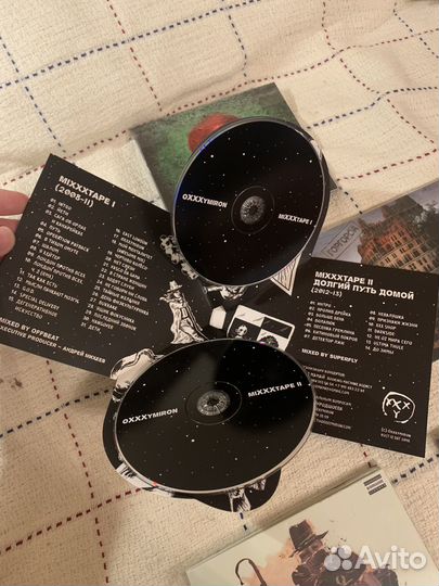 Коллекция cd дисков oxxxymiron