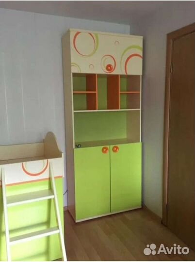 Шкаф стеллаж детский Фруттис