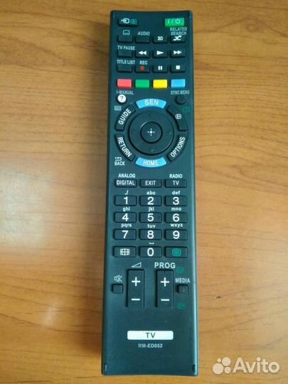 Пульт Sony RM-ED052 для телевизора