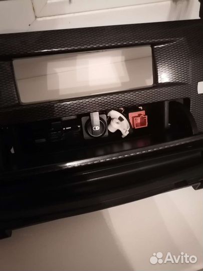 Панель магнитолы под бортовой комп ситроен с 4