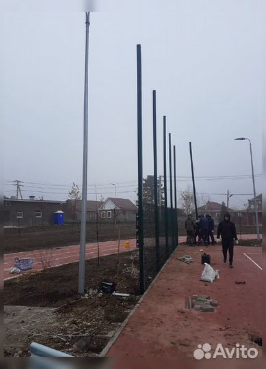 Забор из 3д сетки