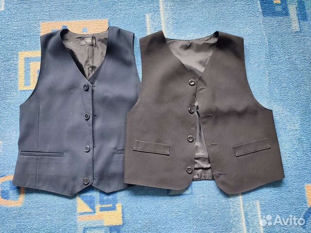 Жилет школьный для мальчика, р. 140