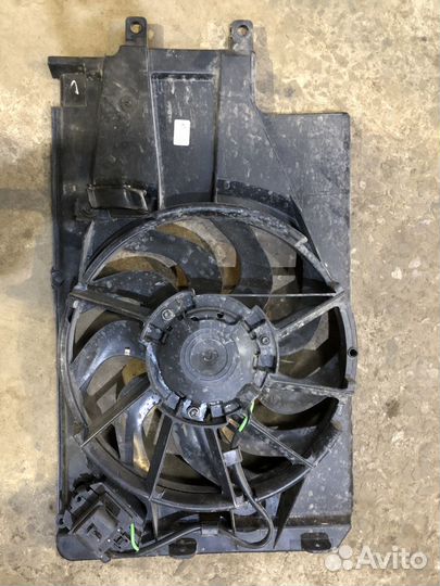 Вентилятор радиатора granta fl с кондиционером