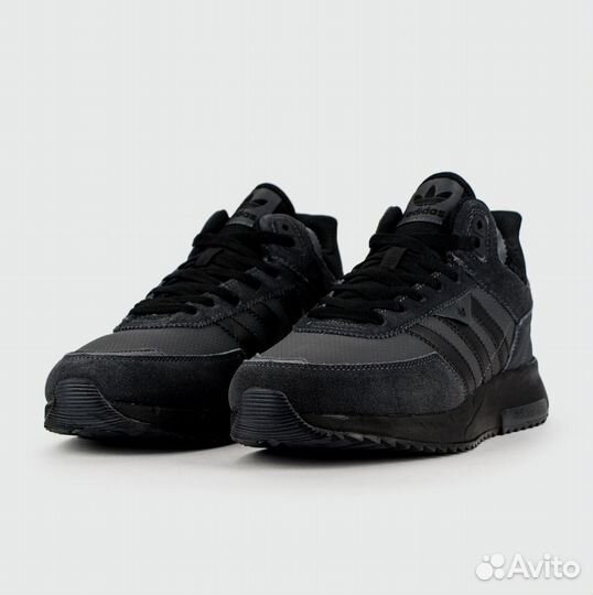 Adidas Retropy F2 Mid Black with Fur: Контроль каждого шага