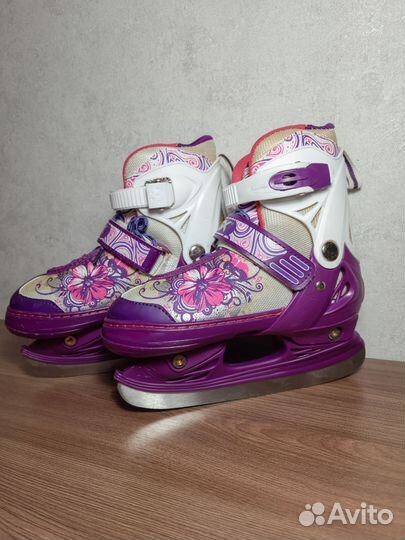 Коньки для девочки р.31-34