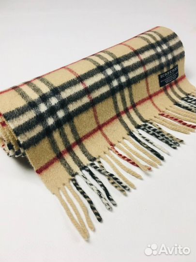 Шарф Burberry Шерсть Кашемир Англия