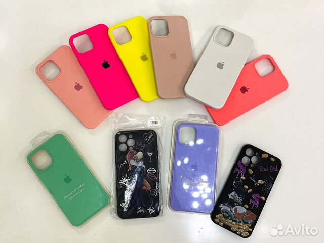Новые разноцветные чехлы Айфон 12 pro max