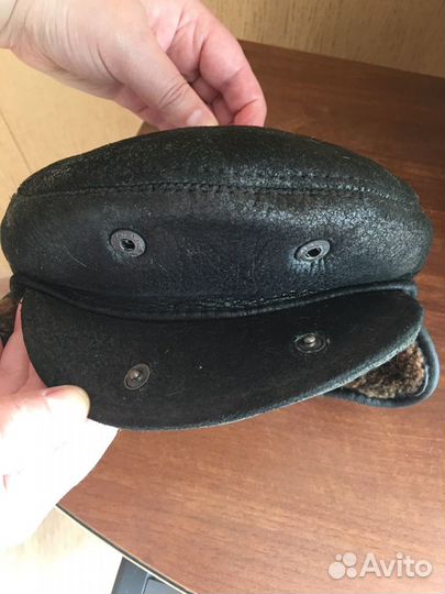 Кепка мужская зимняя натуральный мех