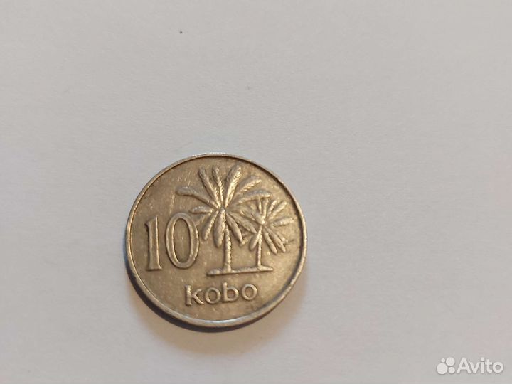 Монеты стран Африки: Нигерия, Руанда, Ботсвана др