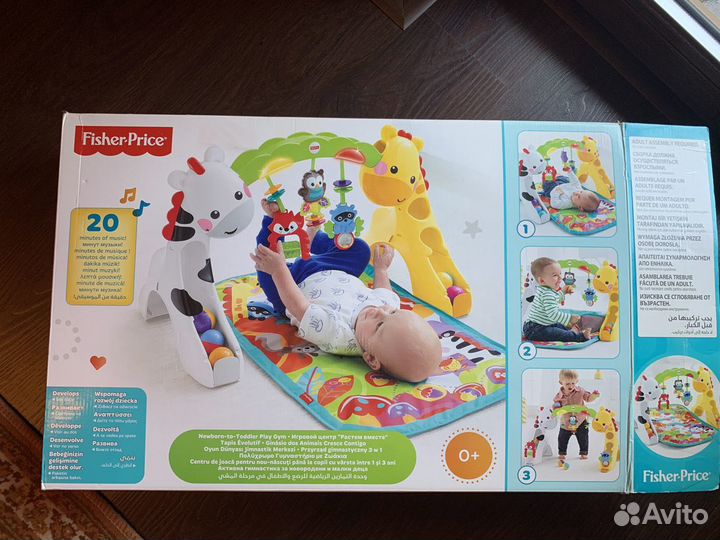 Развивающий коврик fisher price