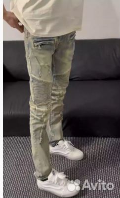 Джинсы Amiri Balenciaga Type