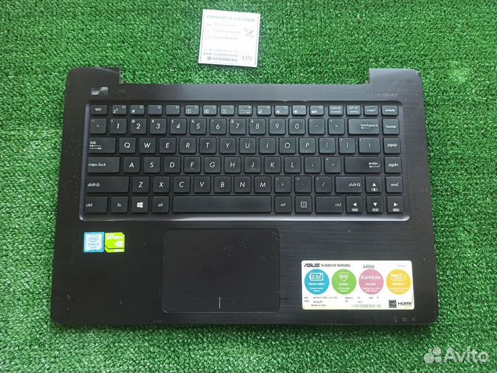 Топкейс с клавиатурой для ноутбука Asus a456u