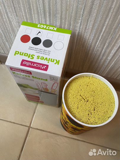 Новая подставка для ножей в коробке