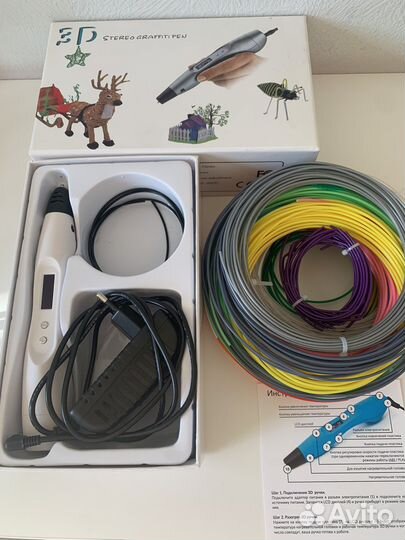 3D-ручка Stereo Graffiti c LED -дисплеем