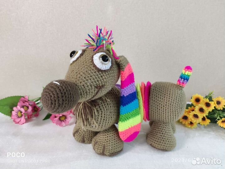 Игрушка вязаная 
