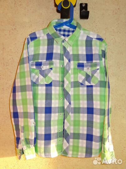 Рубашка для мальчика 152 длинный рукав