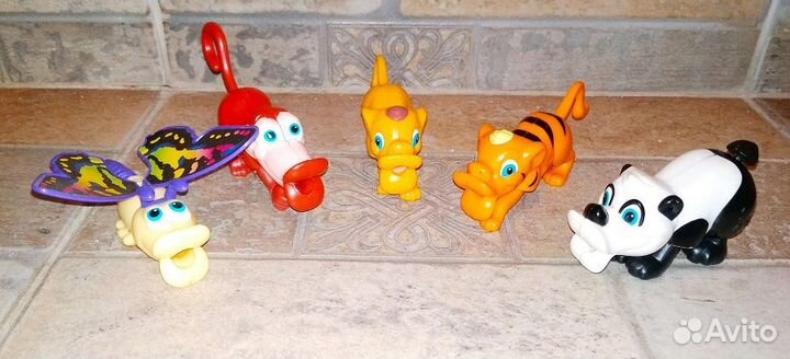 Ретро игрушки из чупа чупс