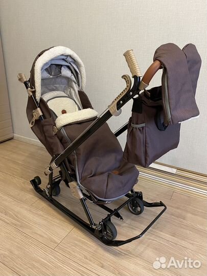 Санки-коляску Ника 7-8К