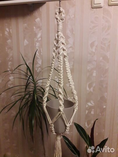 Подвес для цветов ручной работы