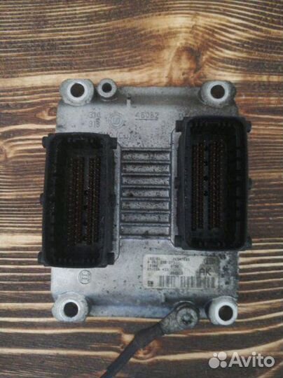 Блок управления двигателем Opel Agila A Z10XE