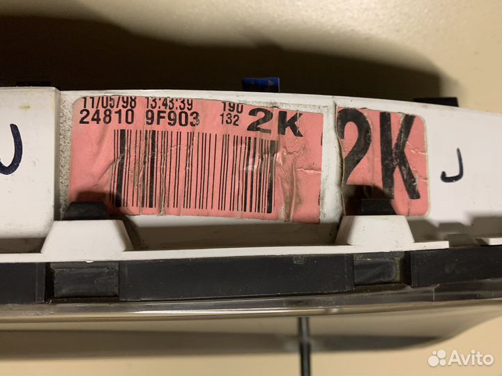 Панель приборов Nissan Primera P11