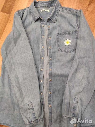 Джинсовая рубашка