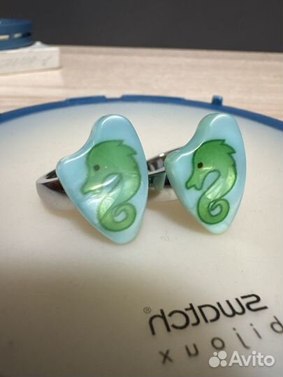 Кольцо из нерж стали Swatch размеры 7 и 8