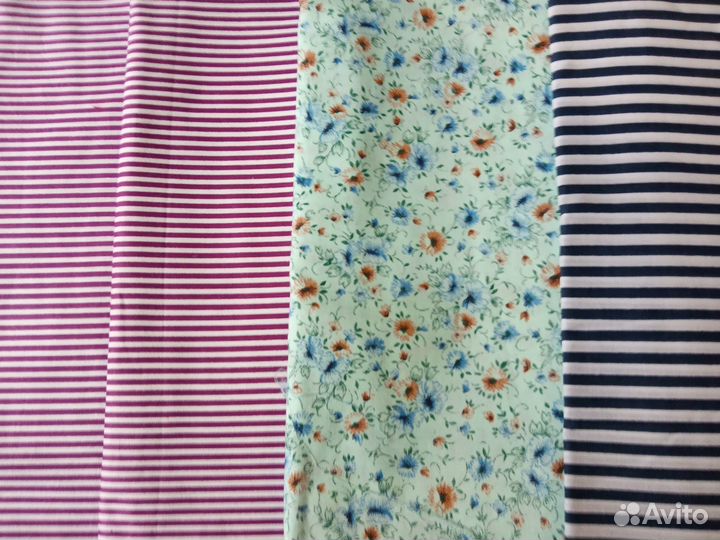 Х/б ткани, фланель, шелк СССР