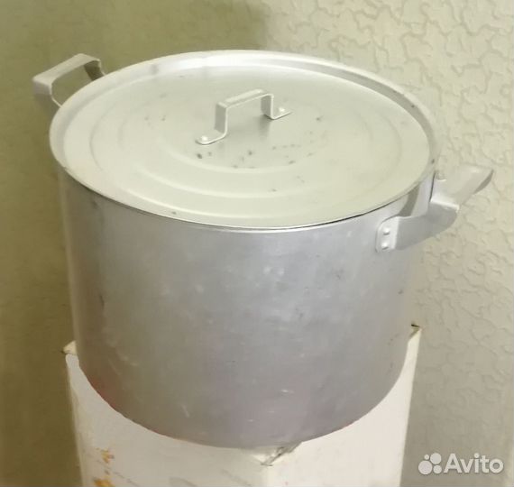 Кастрюля алюминиевая СССР 10 литров