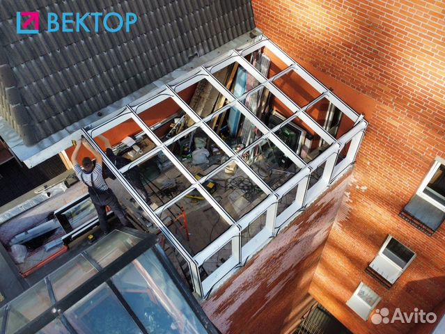 Остекление террас зимних садов