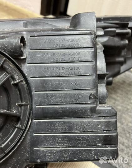 Фара передняя правая хендай i30 gd