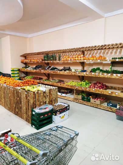 Стеллажи для овощей и фруктов