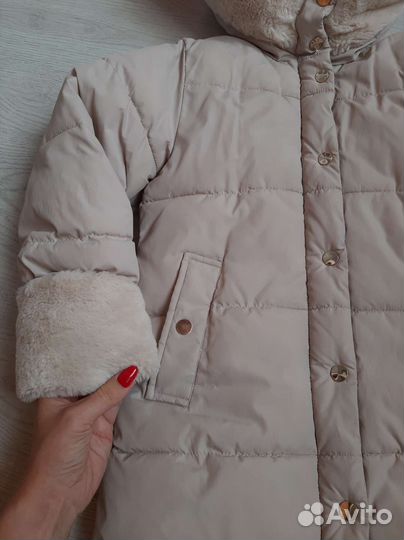 Пуховик Mango для девочки 128