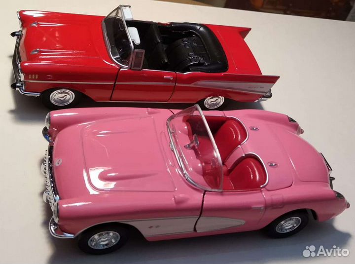 Chevrolet Bel Air и Chevrolet Corvette