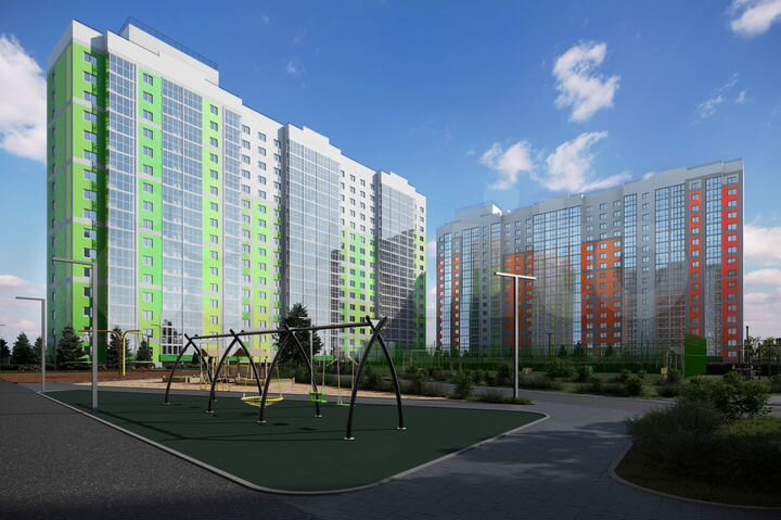 2-к. квартира, 62 м², 10/16 эт.