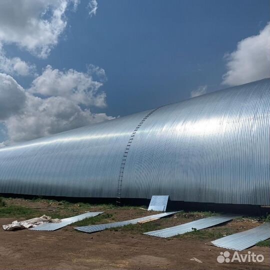 Арки арочного ангара 15 м