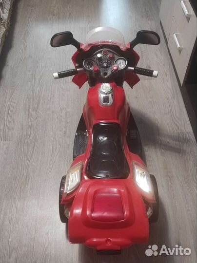 Детский мотоцикл на аккумуляторе бу