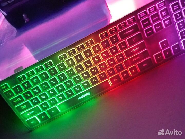 Игровая клавиатура smartbuy с подсветкой