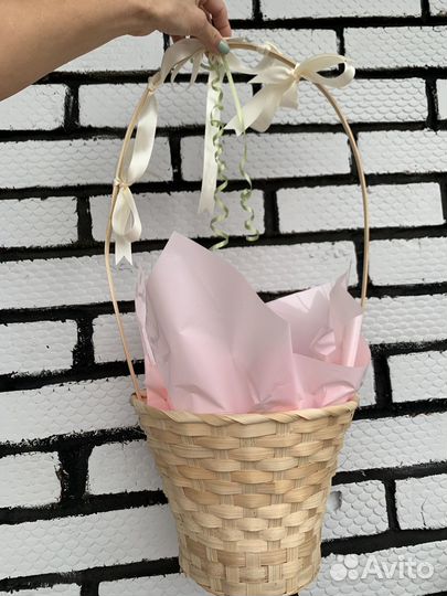 Корзина плетеная