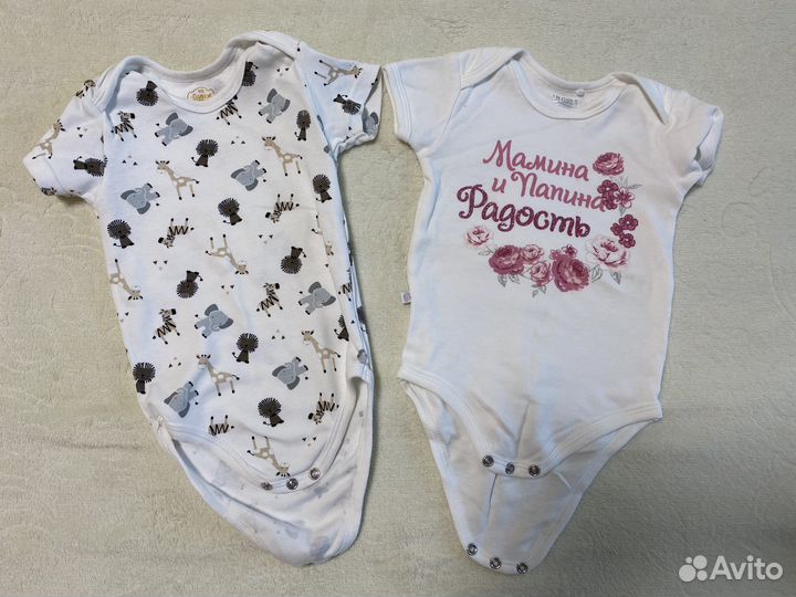 Вещи (пакетом) на девочку 68-74