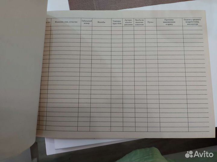 Журналы техники безопасности, инструктажа, предрей